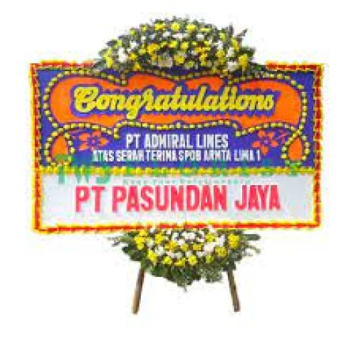 Karangan Bunga Ucapan Selamat Gambir